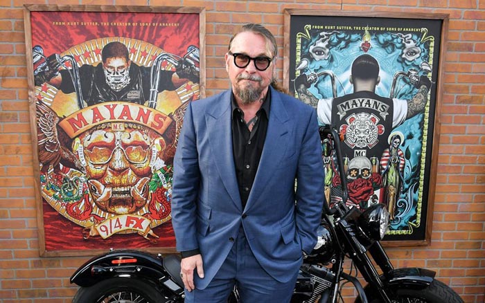 Kurt Sutter poses for a picture.